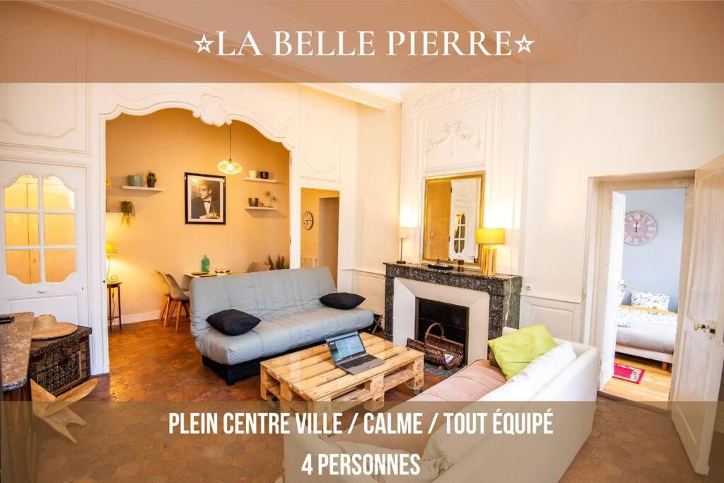 La Belle Pierre - Appartement De Charme Tres Calme En Coeur De Ville Auxerre Exterior foto